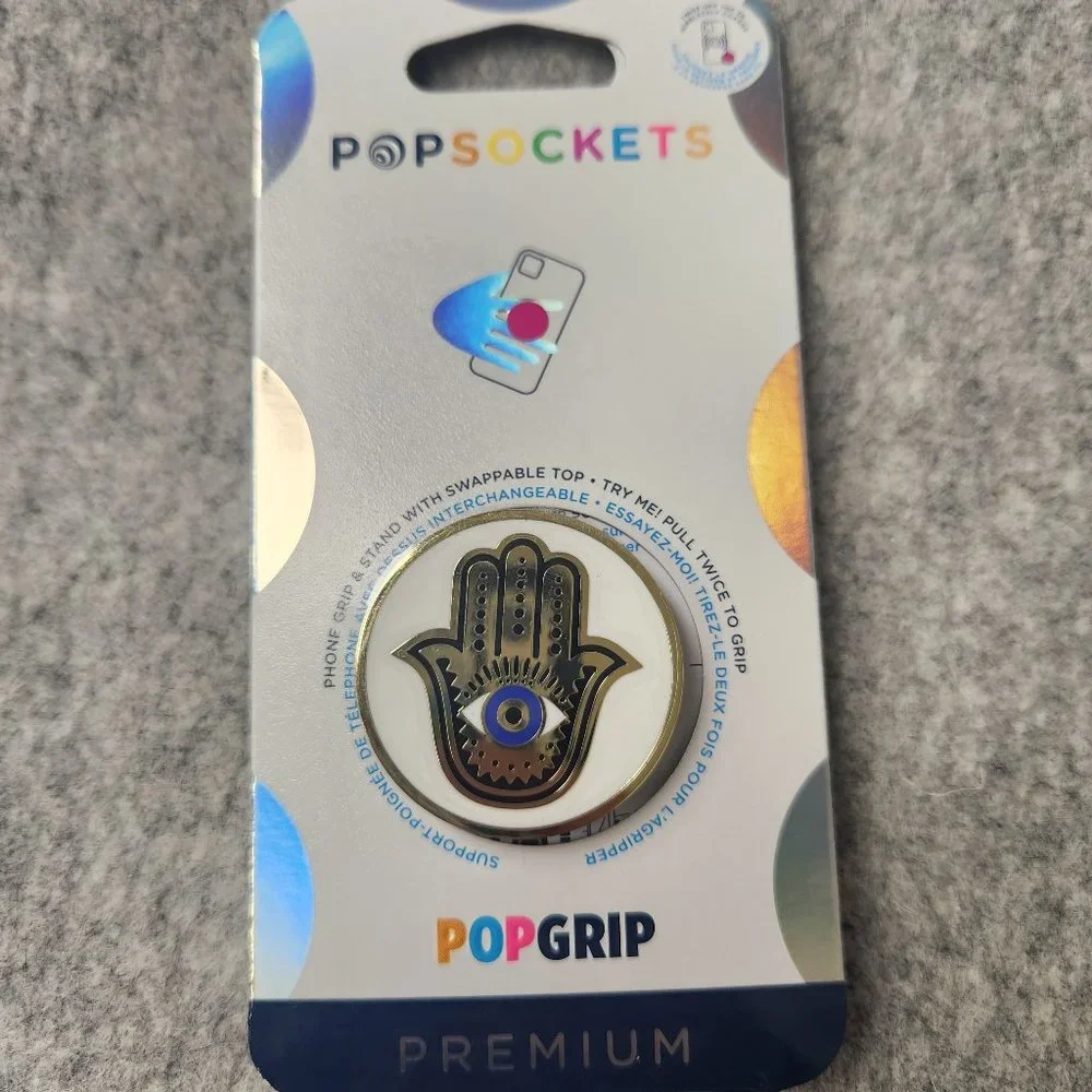 Enamel Hamsa Hand Premium Popsockets Single Grip & Stand Phones Holder